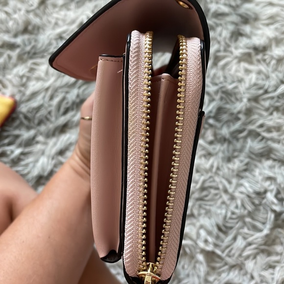 NEW Brentano Vegan Envelope clutch wallet Blush - Picture 5 of 6